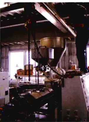 Figure 2.4.  Conical twin-screw extruder model Titan 68 
