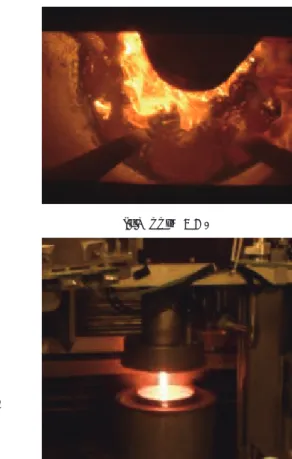 Fig. 4 Appearance of a cold crucible induction melter ( CCIM )