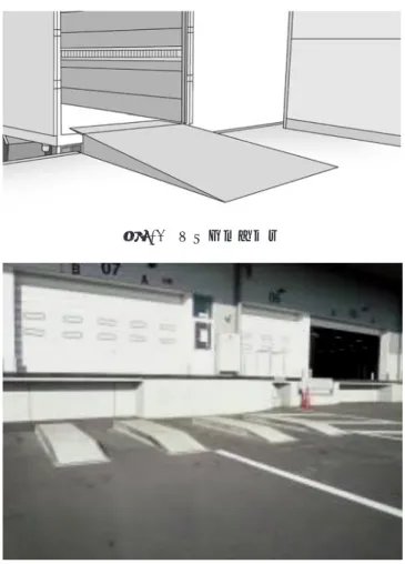 図 9-3　トラック用プラットホーム高さ調整台 注 2)