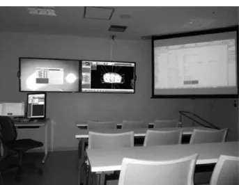 図 2 　 start  the  RT  viewer  at  the  Conference.  The  right  screen HIS Reports on treatment