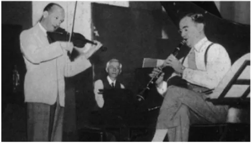 図   10 Szigeti, Bartók, Goodman 