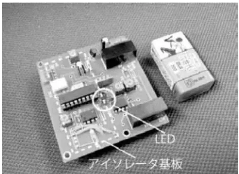 Fig. 5 Miniaturized control circuit with one-chip  microcomputer 