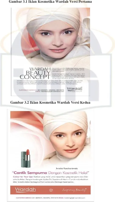 Gambar 3.1 Iklan Kosmetika Wardah Versi Pertama