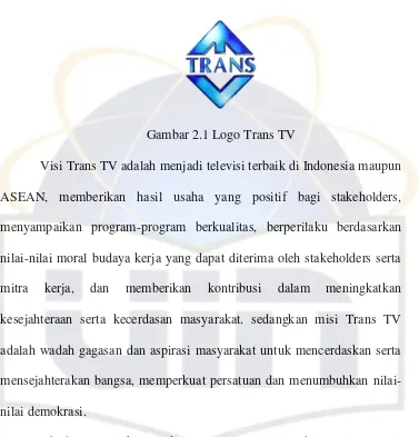 Gambar 2.1 Logo Trans TV 