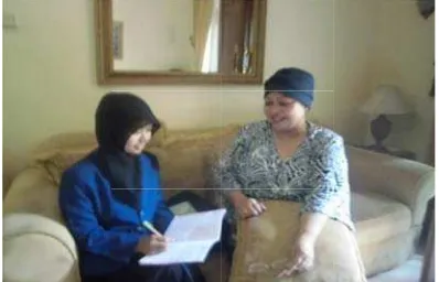Gambar 33. Foto wawwancara denngan ibu AAH (OrtuAnnkKls5A) 