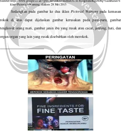 Pictorial Warning Gambar 2.4 Rokok di Indonesia 