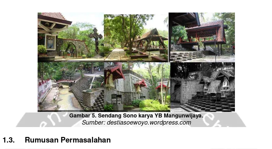 Gambar 5. Sendang Sono karya YB Mangunwijaya. 
