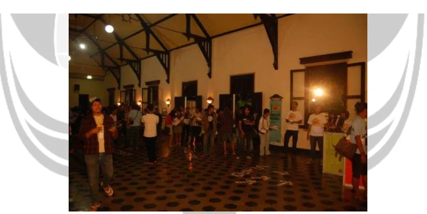 Gambar 15. Pelaksanaan FFD 2010 di Societed Hall, Taman Budaya Yogyakarta. 