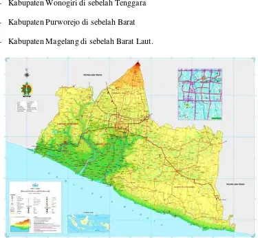 Gambar 2. Peta Daerah Istimewa Yogyakarta 