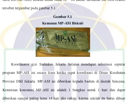 Gambar 5.1 Kemasan MP-ASI Biskuit 