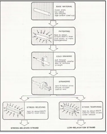 Gambar I. A diagram alir proses produksi Strand