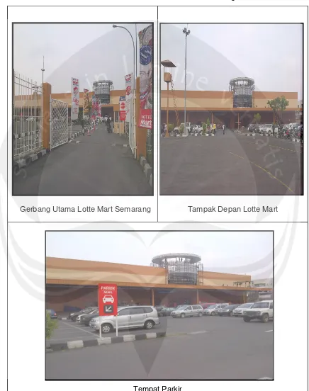 Gambar Keadaan Fisik Lotte Mart Semarang 
