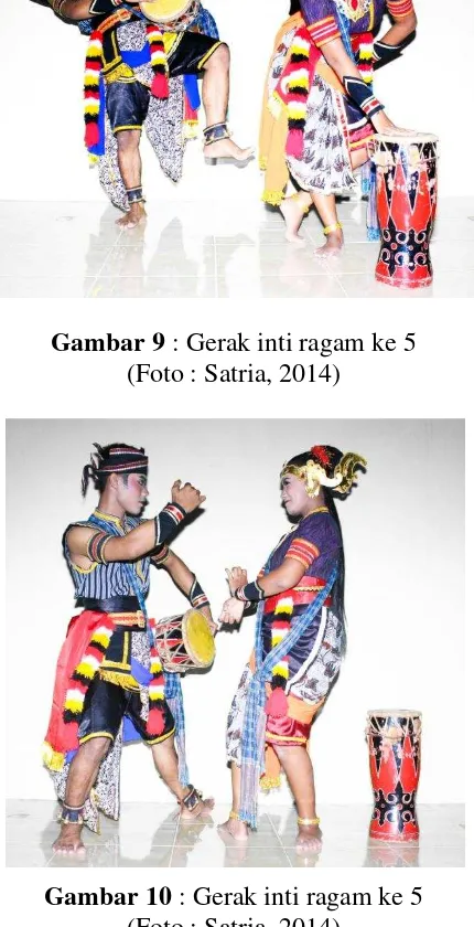 Gambar 10 : Gerak inti ragam ke 5 