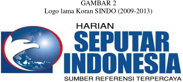 GAMBAR 2Logo lama Koran SINDO (2009-2013)