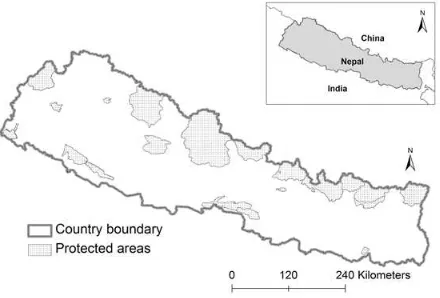 Figure 1 Protected areas in Nepal.