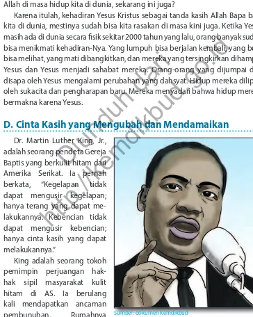 Gambar 4.2 Dr. Martin Luther King Jr.