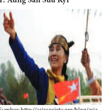 Gambar 3.1  Aung San Suu Kyi