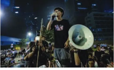 Gambar 9.1 Joshua Wong