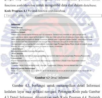 Gambar 4.3 Detail Informasi  