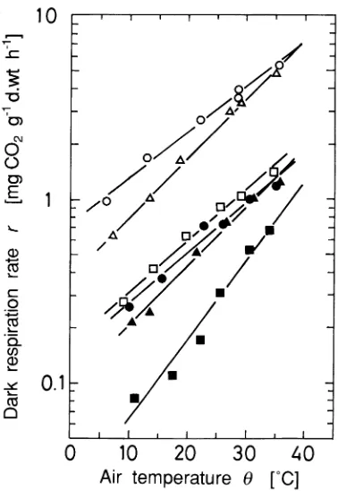 Figure 1. Time course of mean dry weight and diameter growth ofC. camphora fruits. Vertical bars indicate ± SD.