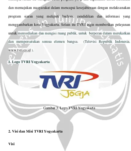 Gambar 3. Logo TVRI Yogyakarta