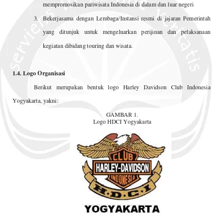 GAMBAR 1. Logo HDCI Yogyakarta 