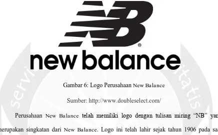 Gambar 6: Logo Perusahaan New Balance 