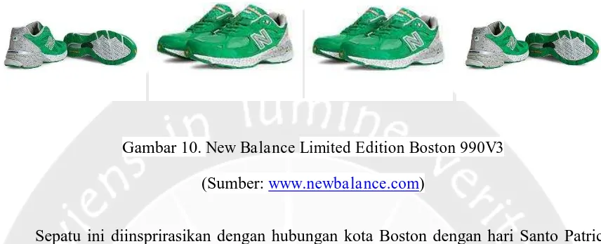 Gambar 10. New Balance Limited Edition Boston 990V3 