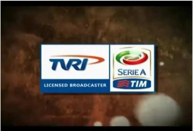GAMBAR 12.Pertandingan LIVE Liga Italia Serie A di TVRI