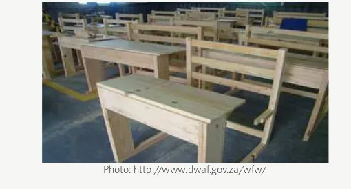 FIGURE 4. PRODUCTS BEING MADE IN ECO-FURNITURE FACTORIES