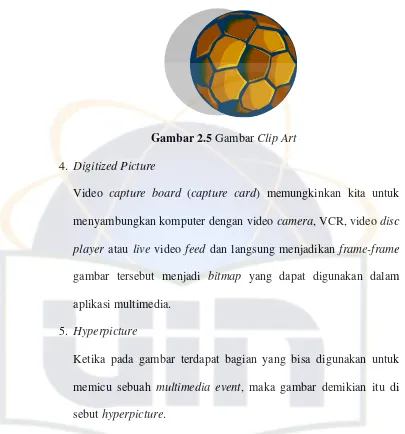 Gambar 2.5 Gambar Clip Art 