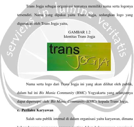 GAMBAR 1.2Identitas Trans Jogja