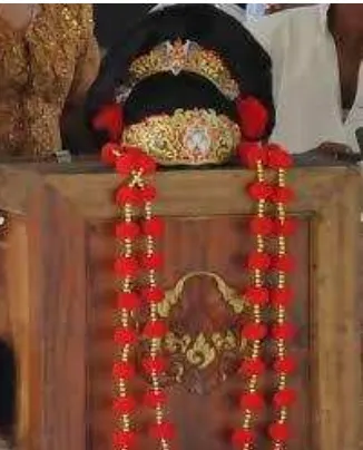 Gambar 15:  Sobra Merang Sagendeng di pakai dalam Tari Topeng Klana (Foto: Upi Qhurotul Tufailah,2016)  