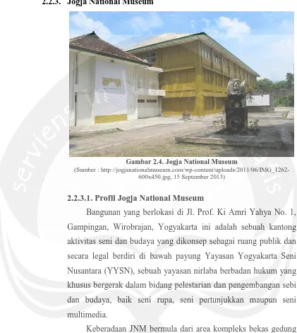 Gambar 2.4. Jogja National Museum (Sumber : http://jogjanationalmuseum.com/wp-content/uploads/2011/06/IMG_1262-