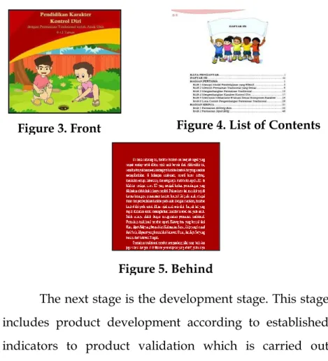 Figure 3. Front Figure 4. List of Contents 