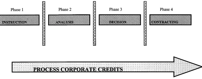 Fig. 3. Traditional Corporate Credit phases.