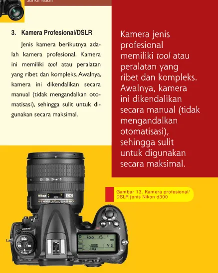 Gambar 13. Kamera profesional/
