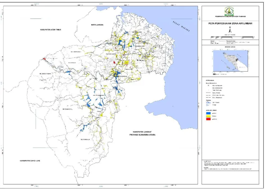 Gambar 3.1 Peta Wilayah Tahapan Pengembangan Pengelolaan Air Limbah 