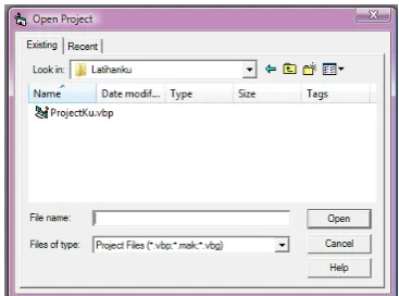 Gambar 2.17. Kotak Dialog Save Project As 