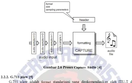 Gambar 2.6 Proses Capture Audio [4] 