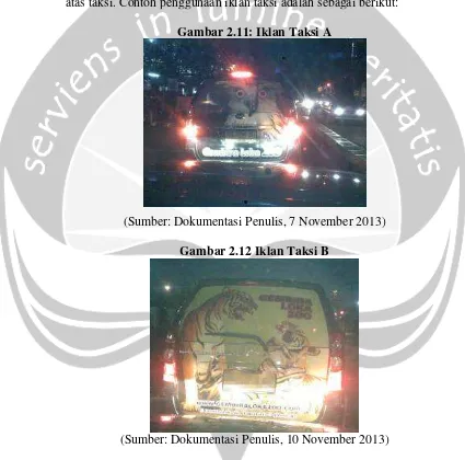 Gambar 2.11: Iklan Taksi A