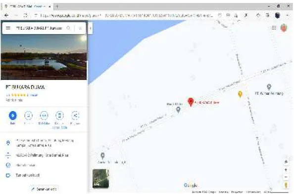 Gambar 2.2 Lokasi PT Bukara KID Dumai di MAPS  (Sumber PT BUKARA DUMAI - Google Maps)