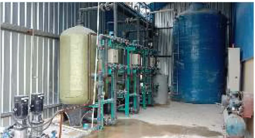Gambar 4.2 Plant Water Softener Boiler PT Bukara KID Dumai  (Sumber PT Bukara KID Dumai) 