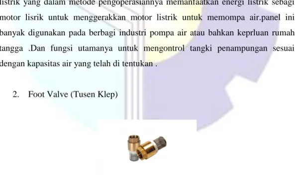 Gambar 2.9:foot valve 