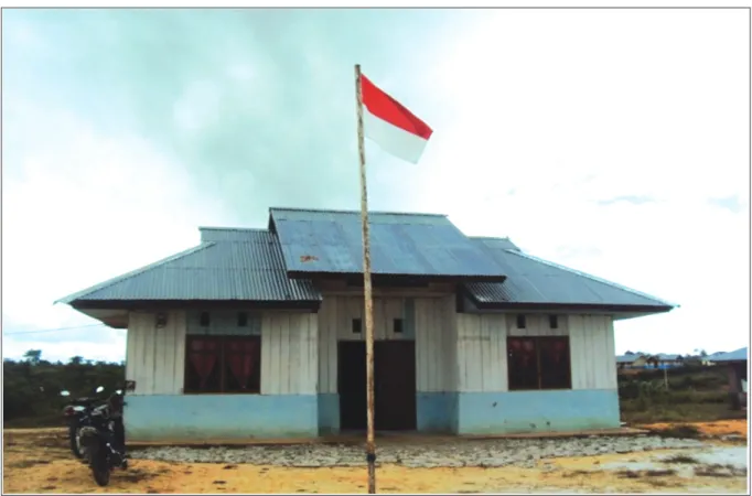 Gambar 3. Balai Kampung Forada Sentra Pemukiman 2 Distrik Sumuri, Kabupaten Teluk Bintuni 