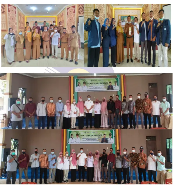 Gambar 3.9 Membantu pelaksanaan program MoU Mitra Bubu di Kecamatan Bantan dan  Kecamatan Bengkalis 