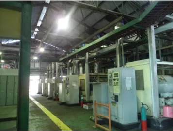 Gambar 3.2 Generator 800 KW dan 750 KW PT. Pertamina RU II Sungai Pakning  Sumber: Dokumen Pribadi 