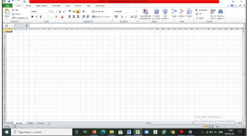 Gambar 4.12 Microsoft Excel 