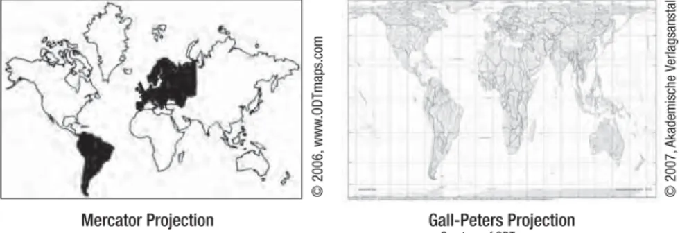 Figure 3.2 |   Map Projection from the CIA World Factbook