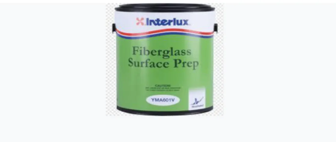 Gambar 3.3.1.3 Fiberglass Surface Prep